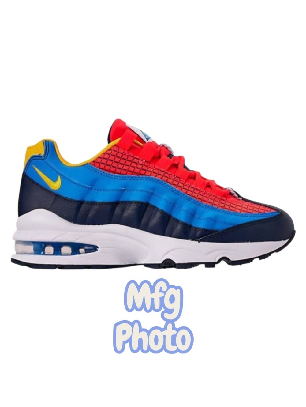 Nike Air Max 95 Now GS 'Crimson Blue', Youth 7